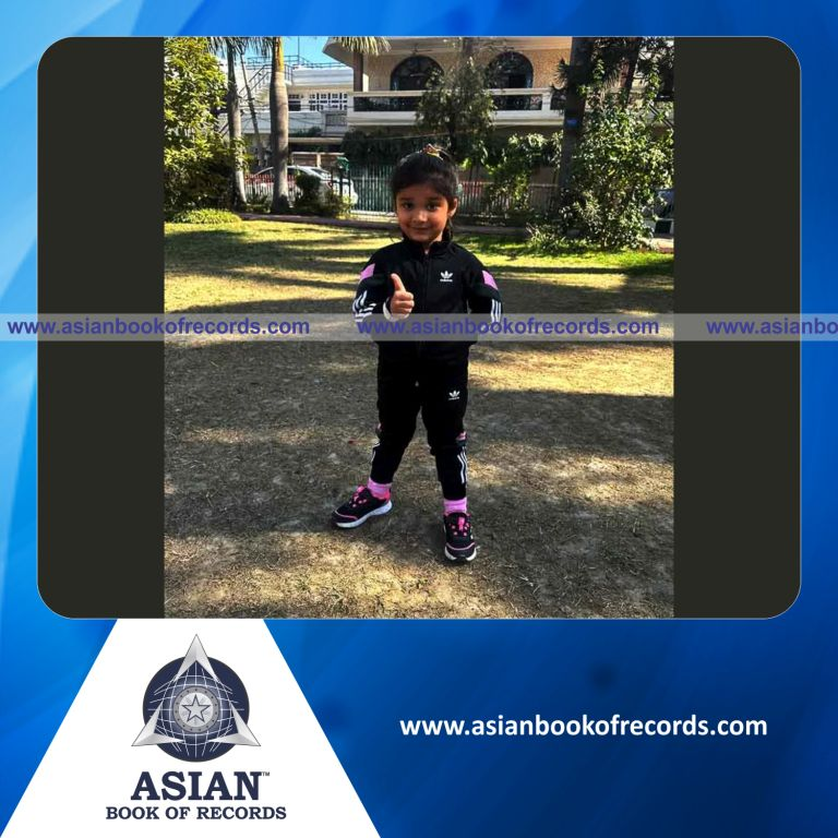 Highest Number of Hurdles Jumped in One Minute by a Preschooler