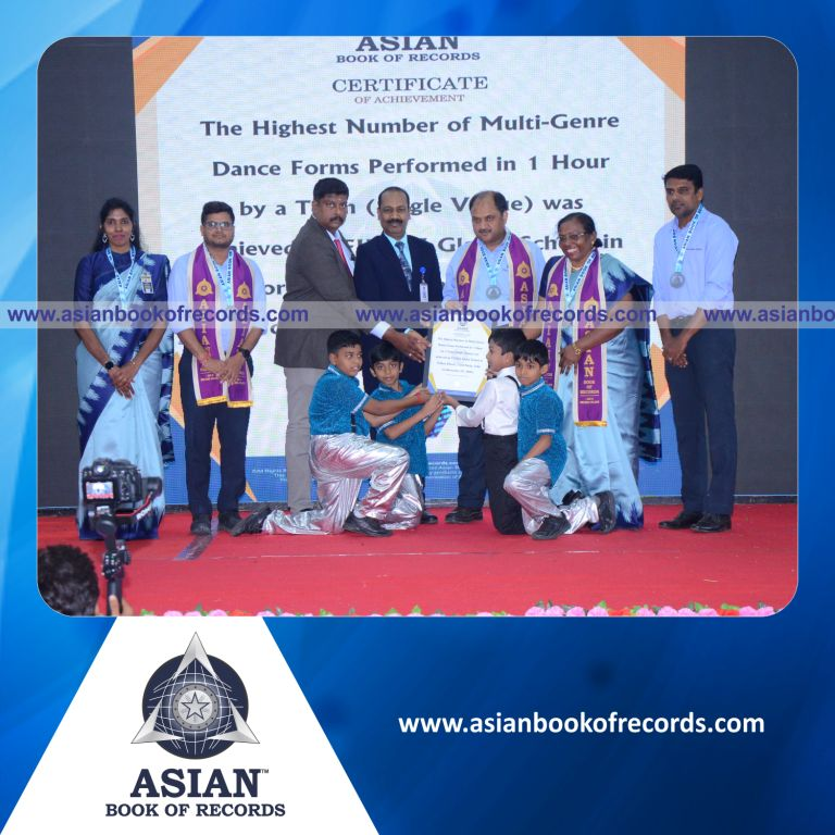 Highest Number of Multi-Genre Dance Forms Performed in 1 Hour by a Team (Single Venue)