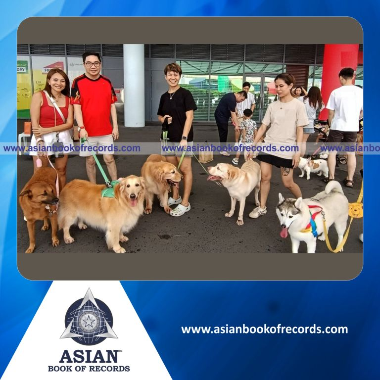 Largest Gathering of Corgis and Golden Retievers at a Single Venue
