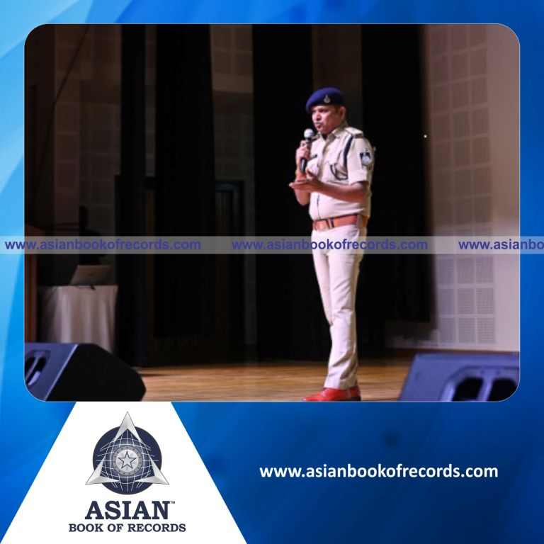 Highest Number of Cyber Crime Awareness Sessions Conducted by an Individual (Male)