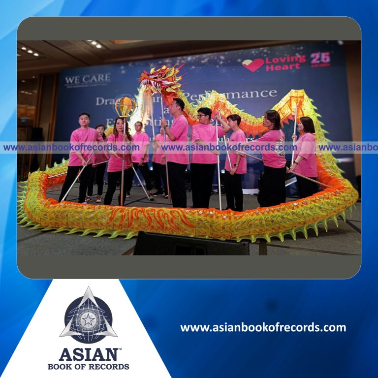 Highest Number of Sexagenarians Performing a Dragon Dance Simultaneously (Single Venue)