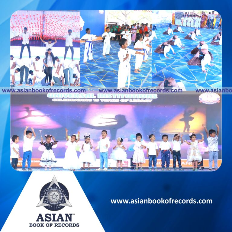 Highest Number of Categories of Performing Arts and Creative Skills Exhibited by a Team in 6 Hours (Single Location)